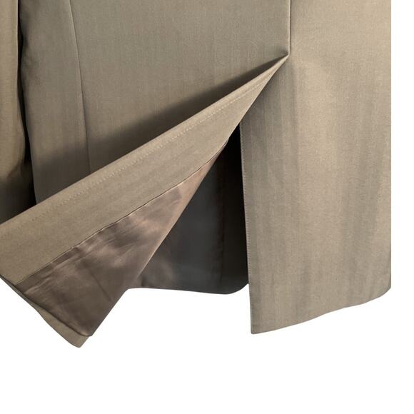 Chaps Suit Jacket Mens Size 42L Gray Rayon Single Breasted 3 Button Front - Picture 5 of 11